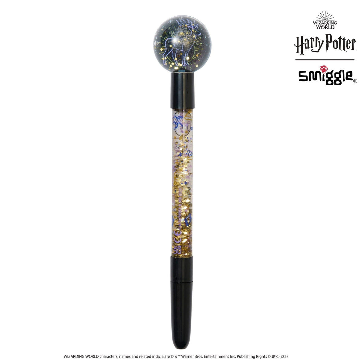 Smiggle - Bolígrafo con purpurina Harry Potter