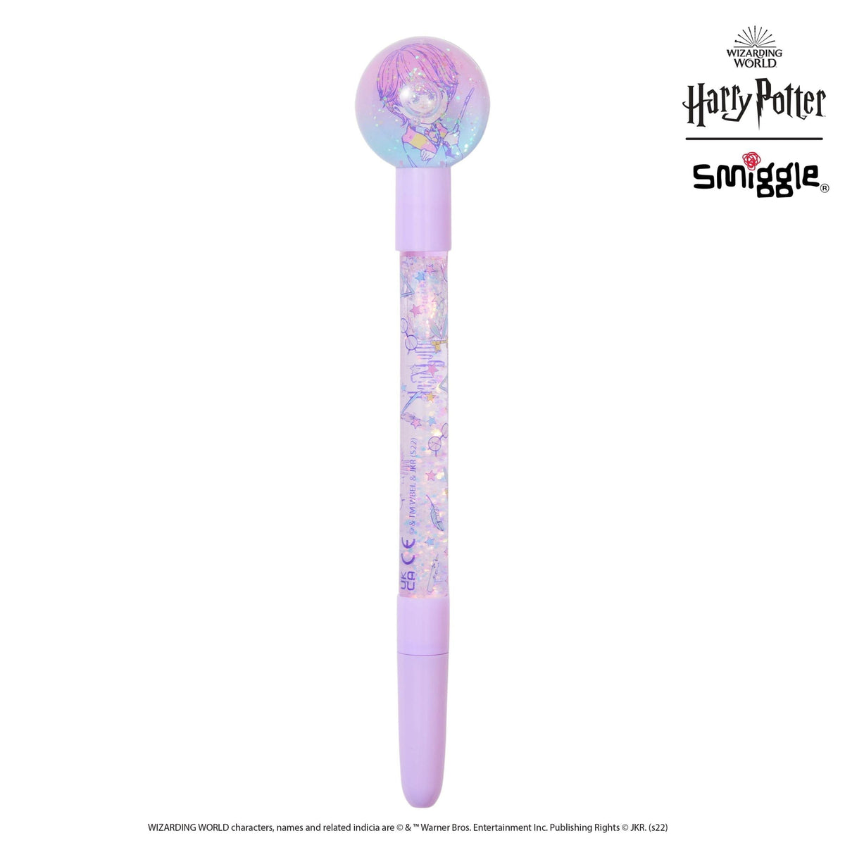 Smiggle - Bolígrafo con purpurina Harry Potter
