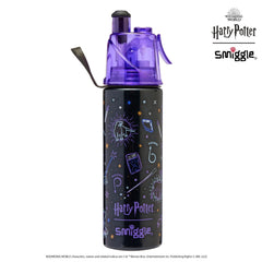 Smiggle - Botella de acero de 500 ml con pulverizador de Harry Potter