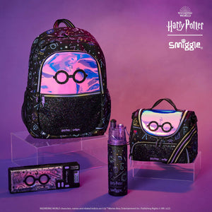 Smiggle - Botella de acero de 500 ml con pulverizador de Harry Potter