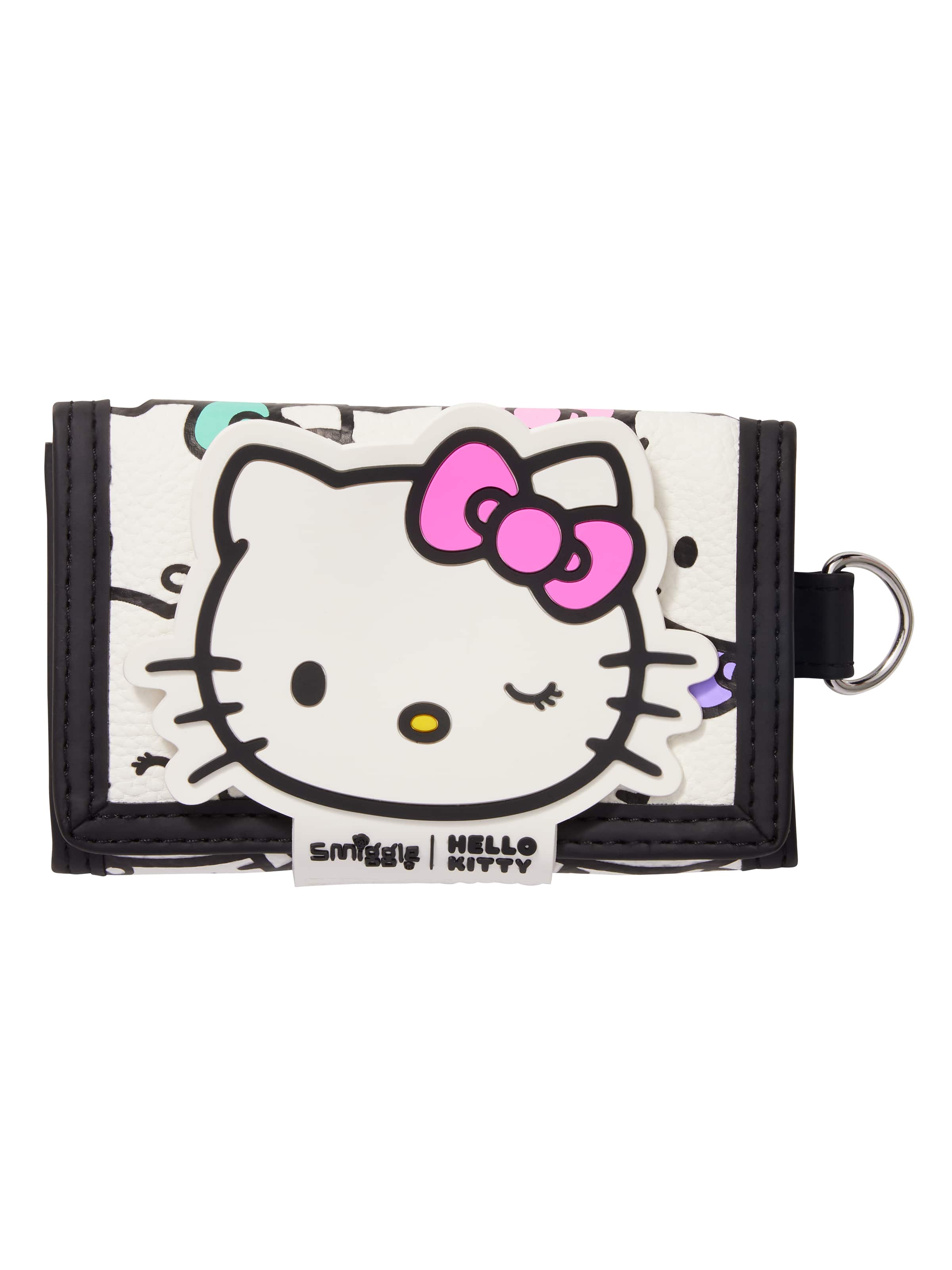 Smiggle - Cartera infantil con cordón para el cuello de Hello Kitty