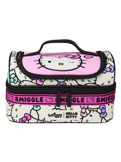 Smiggle - Fiambrera de doble piso Hello Kitty