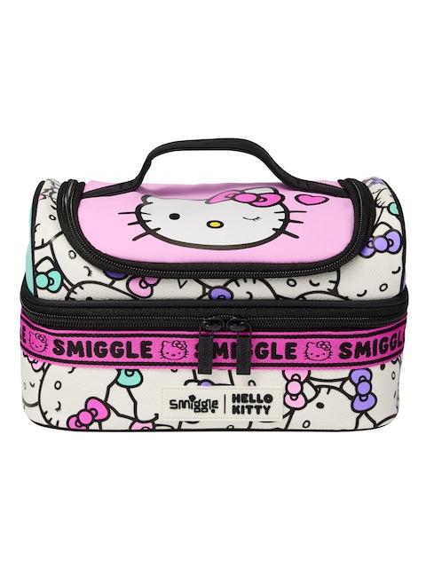 Smiggle - Fiambrera de doble piso Hello Kitty