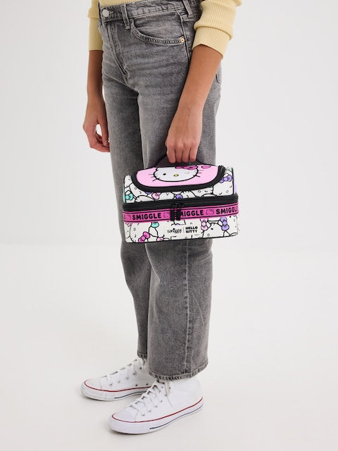 Smiggle - Fiambrera de doble piso Hello Kitty