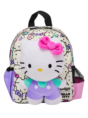 Smiggle - Mochila Preescolar Hello Kitty con Juguete Desmontable