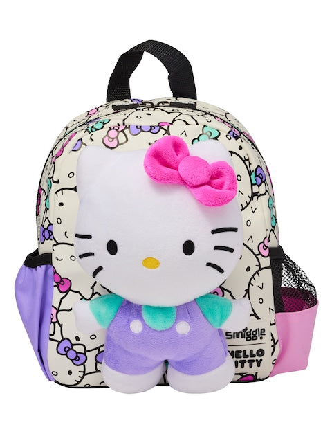Smiggle - Mochila Preescolar Hello Kitty con Juguete Desmontable