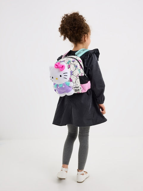 Smiggle - Mochila Preescolar Hello Kitty con Juguete Desmontable