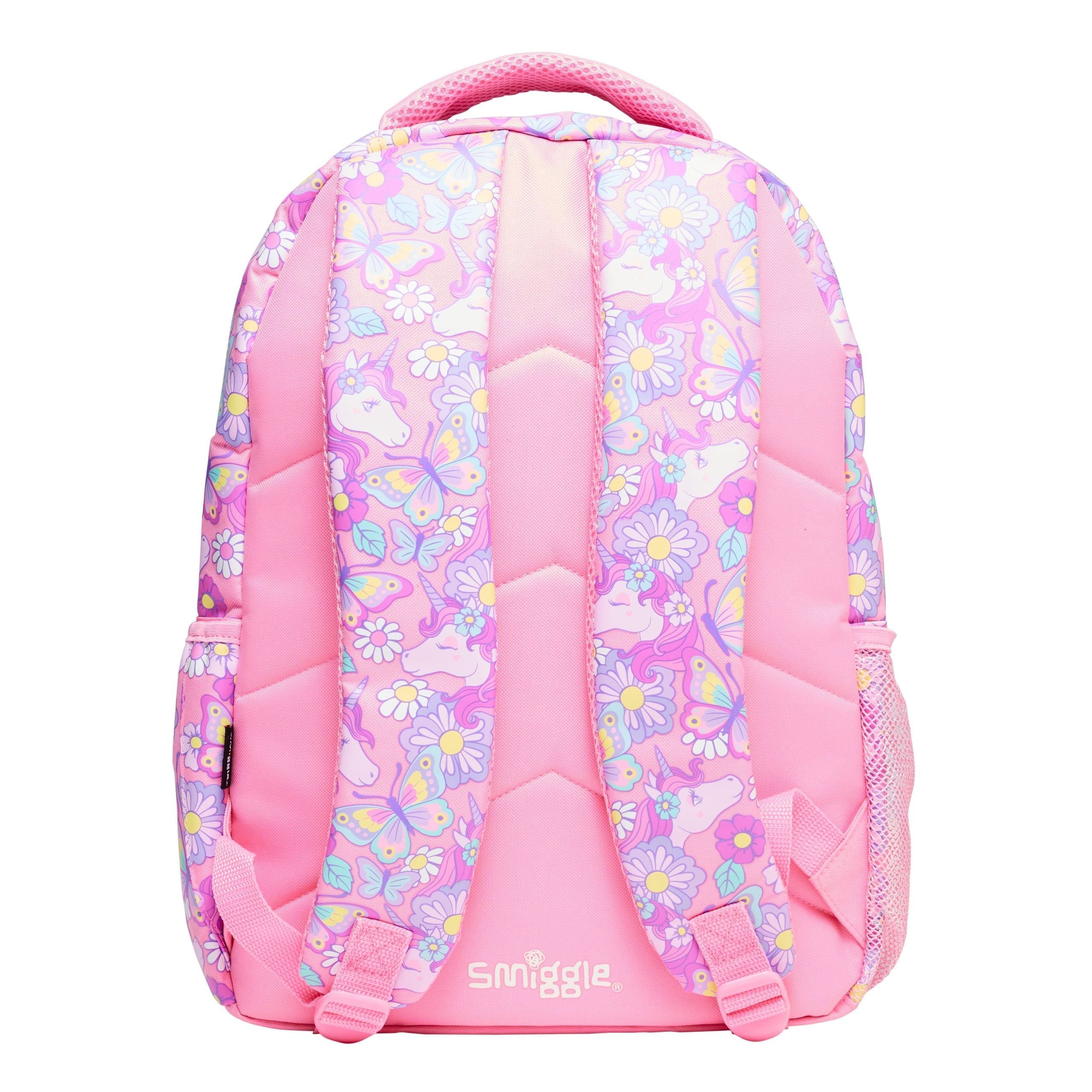 Smiggle - Set de 4 piezas de mochila escolar Hey There