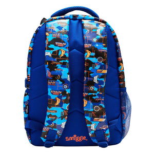 Smiggle - Set de 4 piezas de mochila escolar Hey There