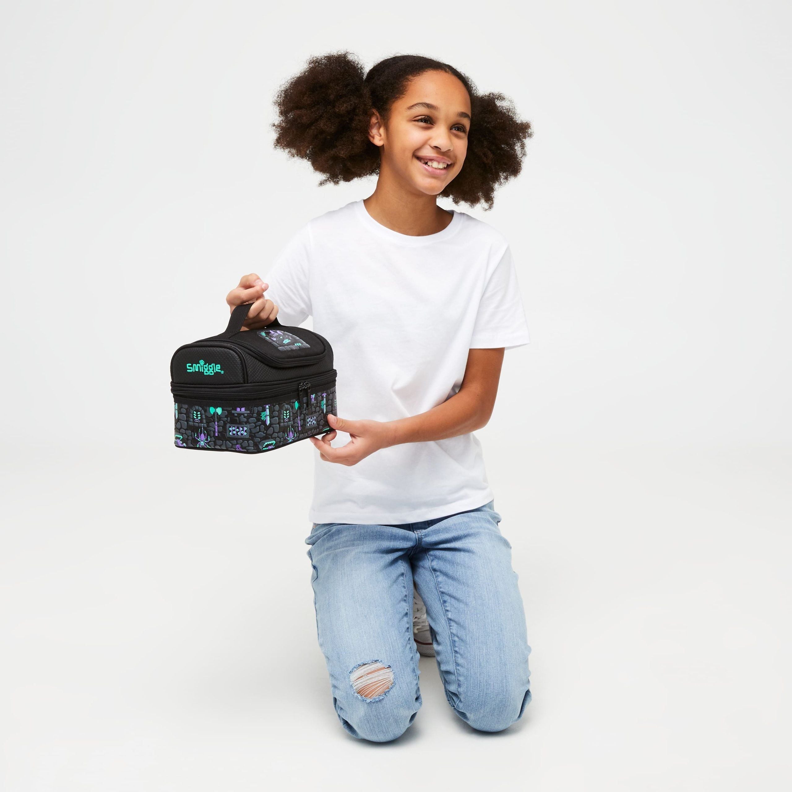 Smiggle - Fiambrera de Doble Capa Hey There