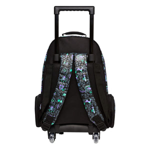 Smiggle - Mochila con ruedas y luz Hey There para la escuela y viajes