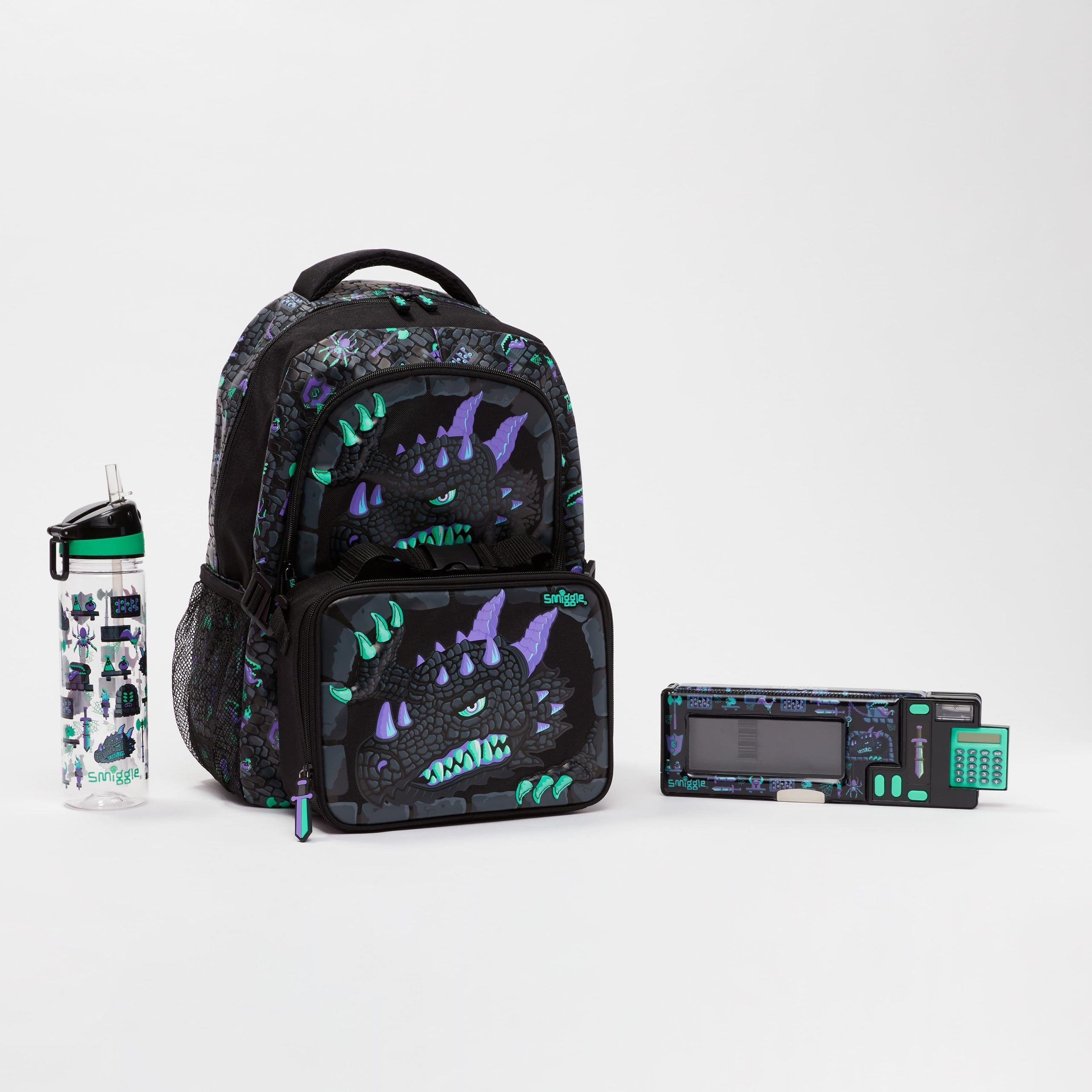 Smiggle - Conjunto de mochila Hey There