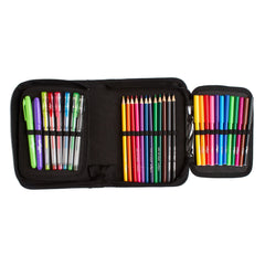 Smiggle - Set de papelería Wild Dinosaurs con lápices de colores y estuche