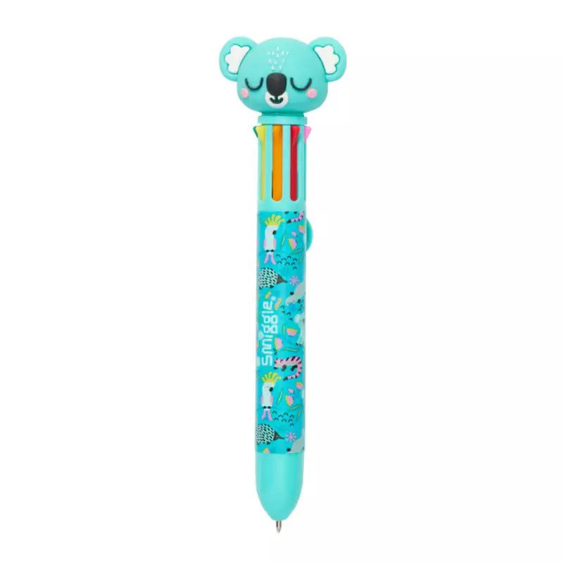 Smiggle - Hola 8 Bolígrafos Arcoíris de Colores