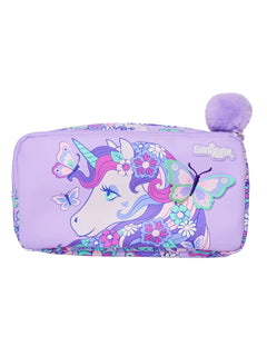 Smiggle - Estuche de Lápices de Dos Compartimentos Hi There