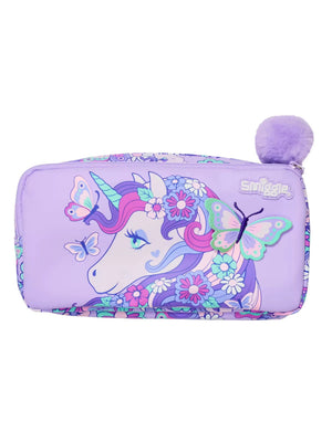 Smiggle - Estuche de Lápices de Dos Compartimentos Hi There