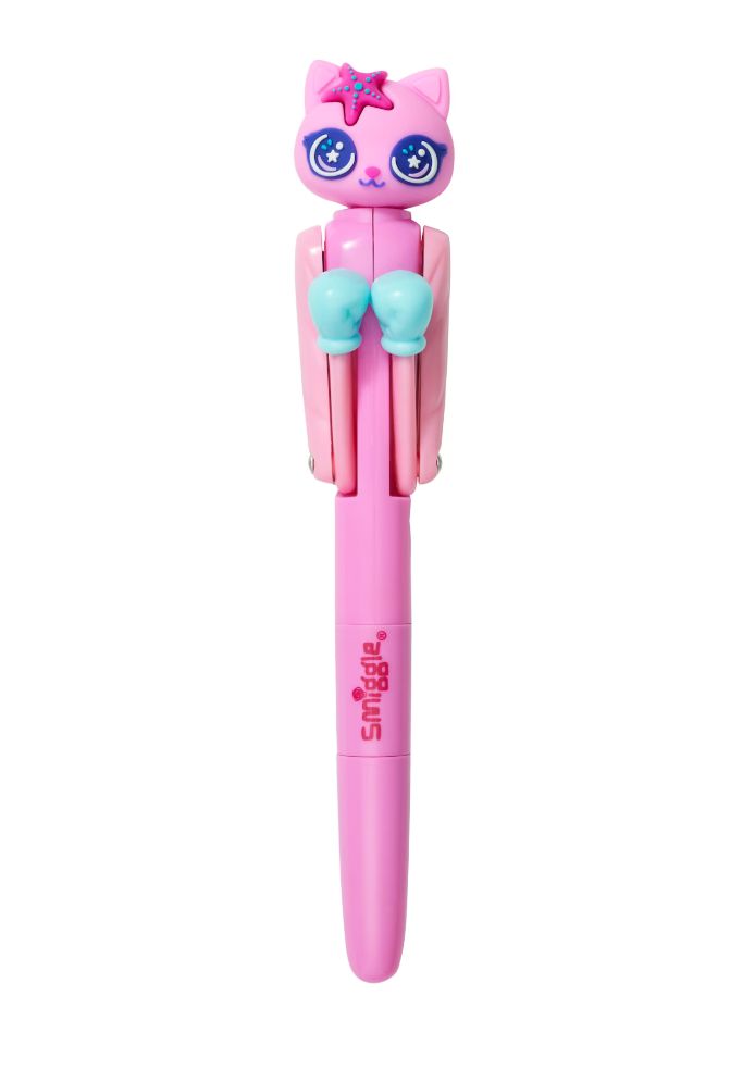 Smiggle - Bolígrafo retráctil con boxeador bailarín Hi There