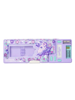 Smiggle - Estuche automático con calculadora, modelo Pop Out, ¡Hola!