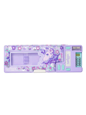 Smiggle - Estuche automático con calculadora, modelo Pop Out, ¡Hola!