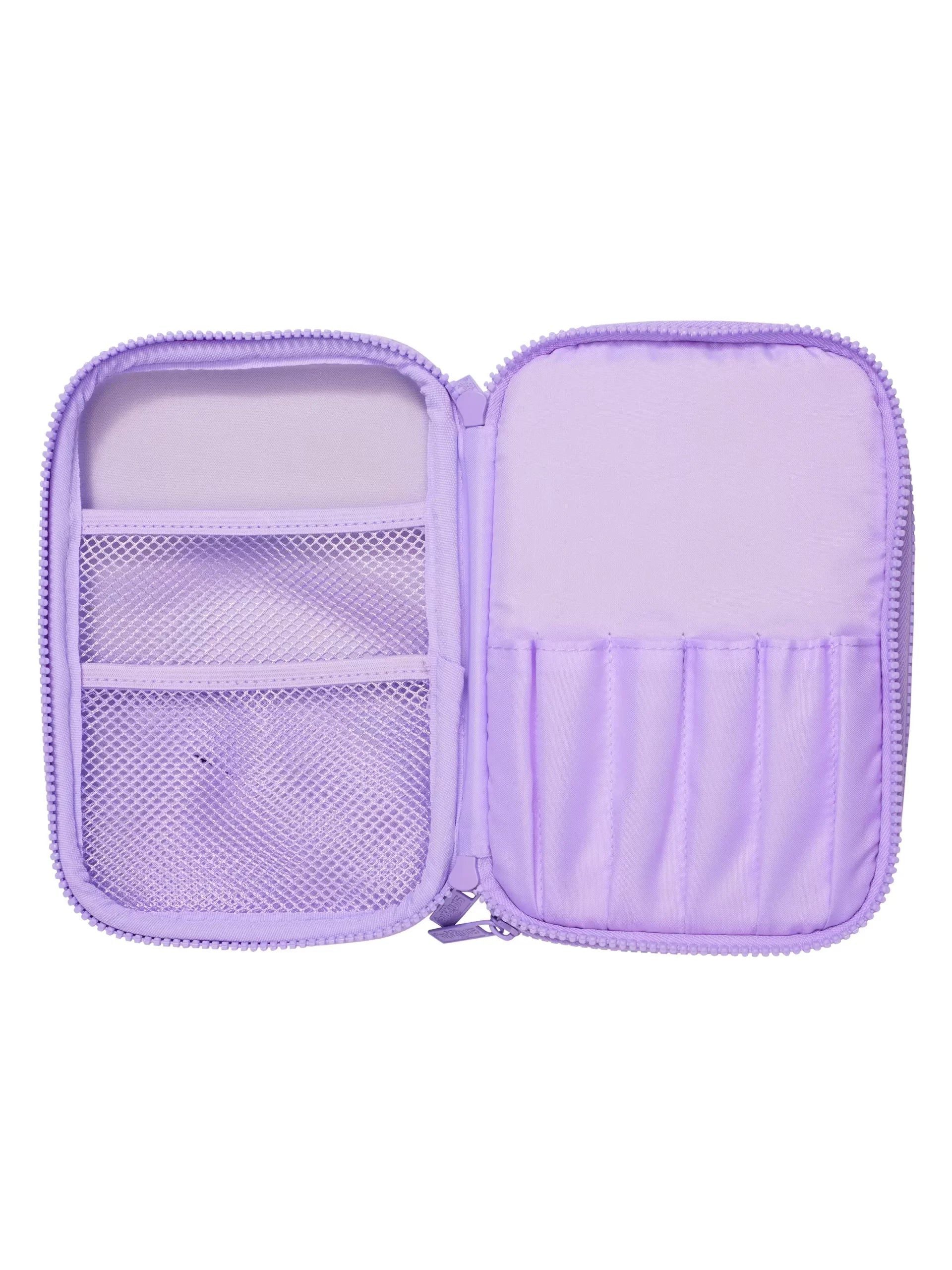 Smiggle - Estuche rígido de dos compartimentos Hi There