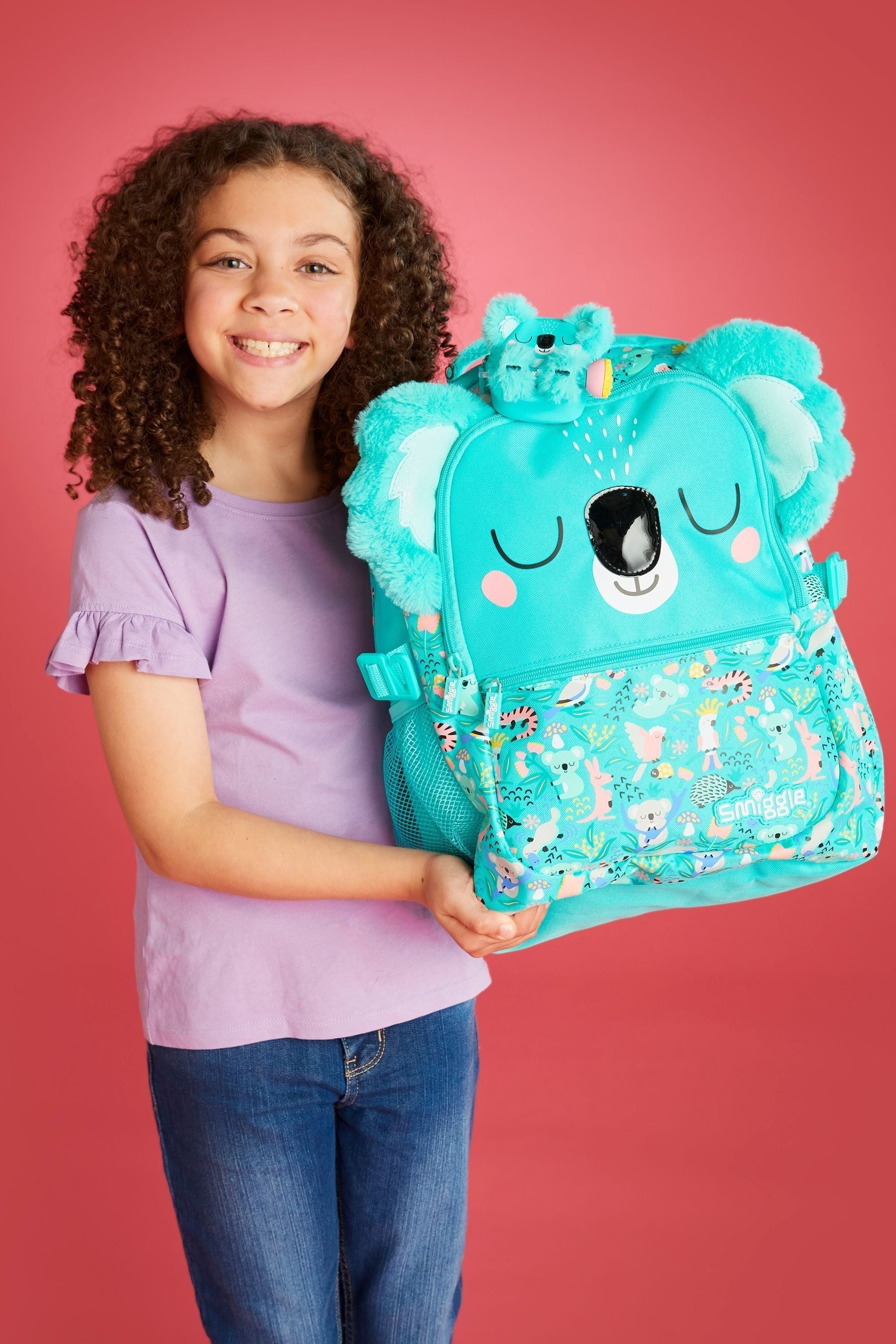 Smiggle - Mochila Escolar Clásica Hi There