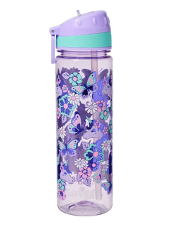 Smiggle - Botella de agua Hi There con pajita, sin BPA, 650 ml
