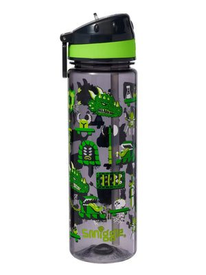 Smiggle - Botella de agua Hi There con pajita, sin BPA, 650 ml