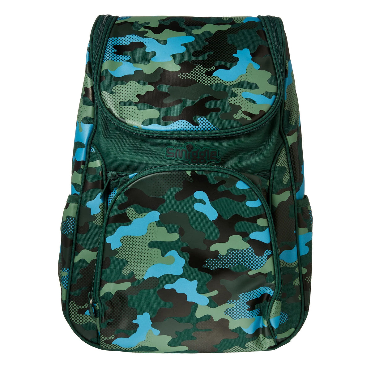 Smiggle - Mochila Hide Access verde militar