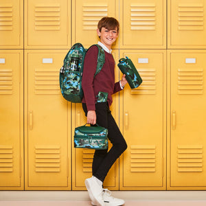 Smiggle - Mochila Hide Access verde militar