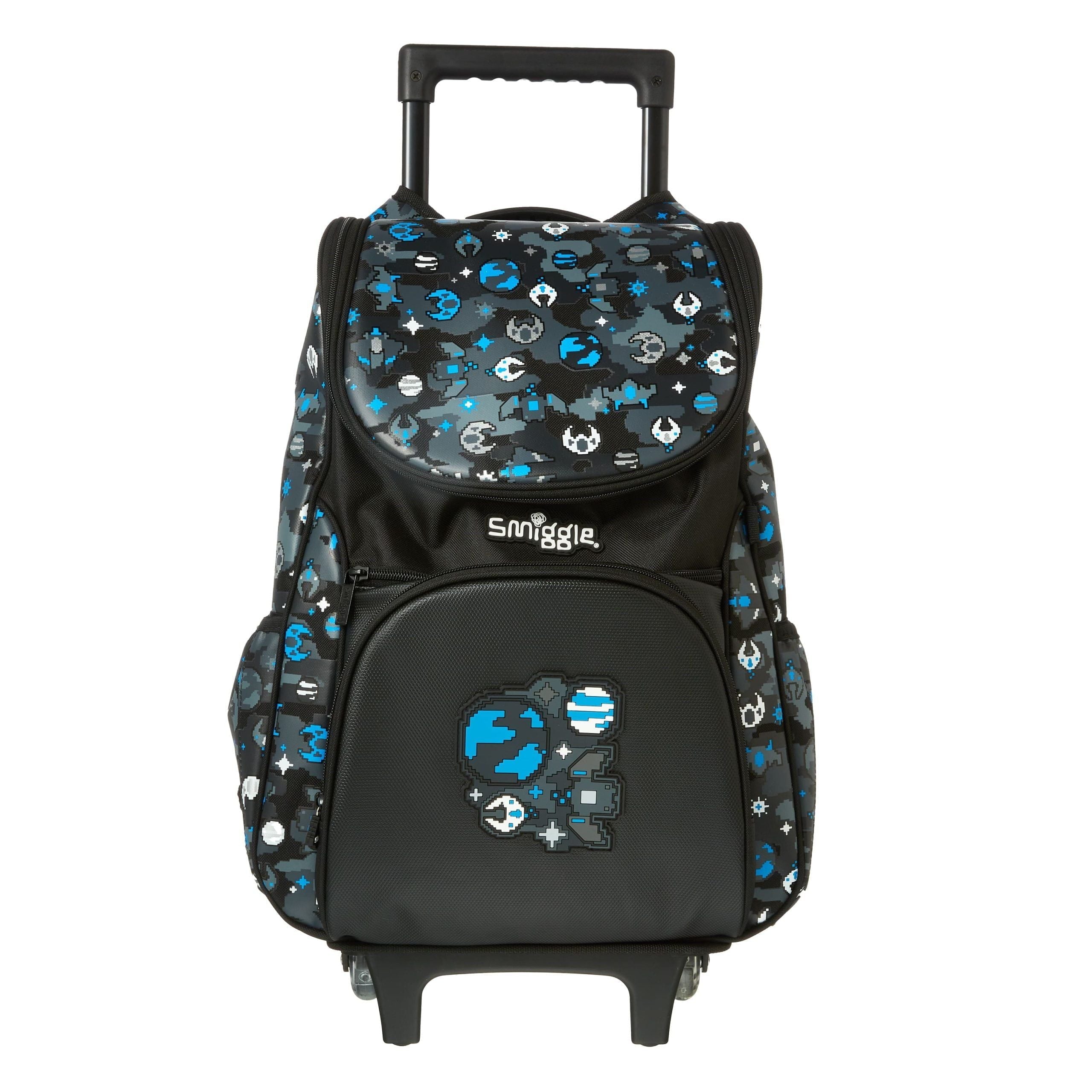 Smiggle - Maleta Escolar y de Viaje con Ruedas y Luces Hide