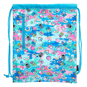 Smiggle - Bolsa con cordón azul Hide
