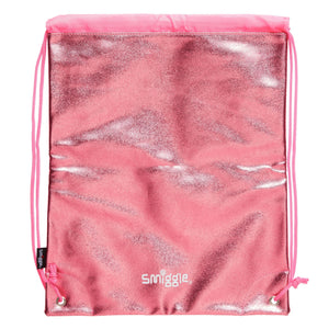 Smiggle - Bolsa rosa con cordón Hide
