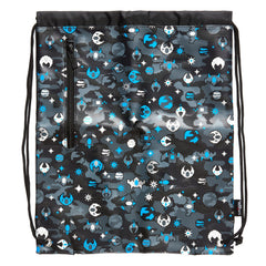 Smiggle - Bolsa con cordón oculto negra