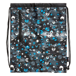 Smiggle - Bolsa con cordón oculto negra