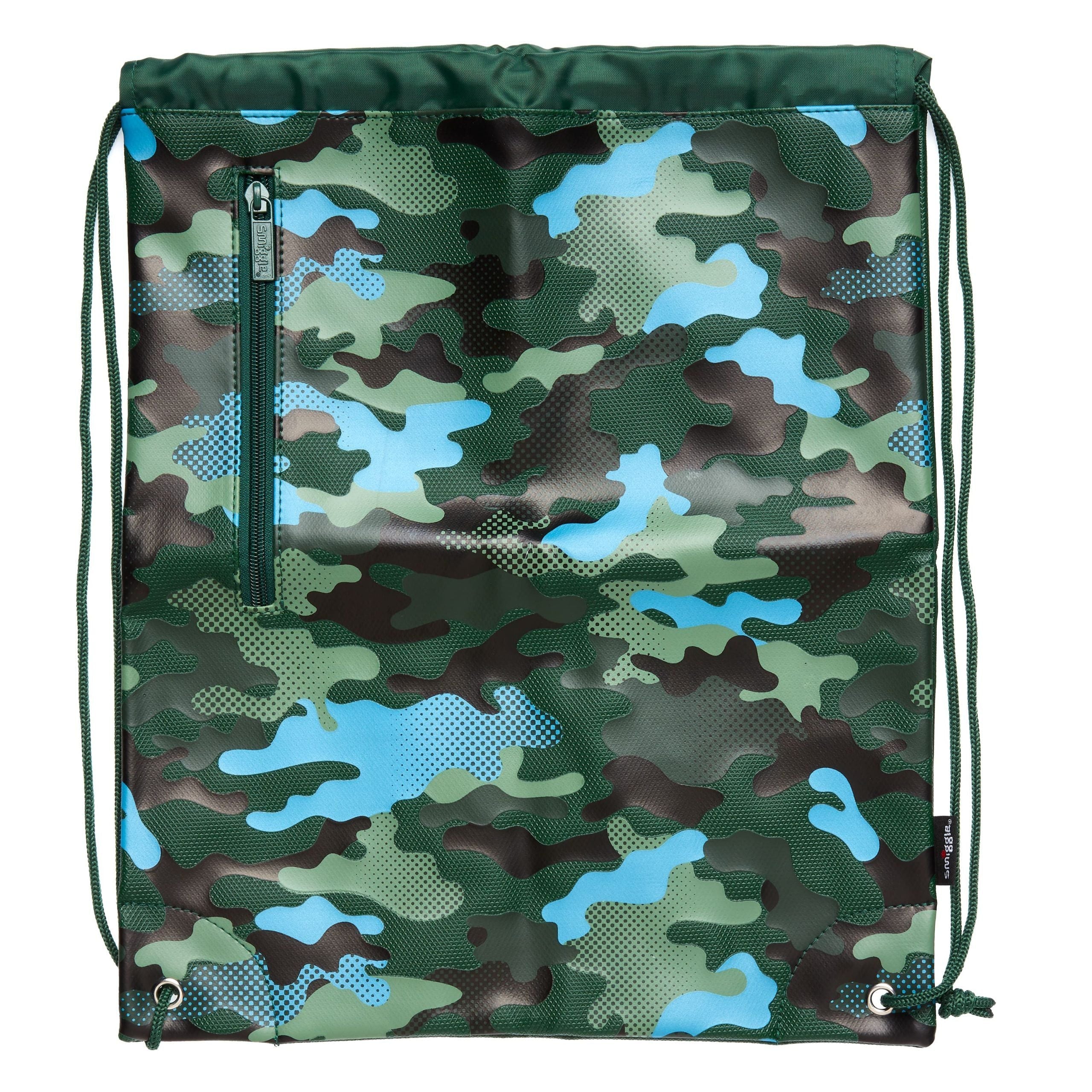 Smiggle - Mochila con cordón verde Hide