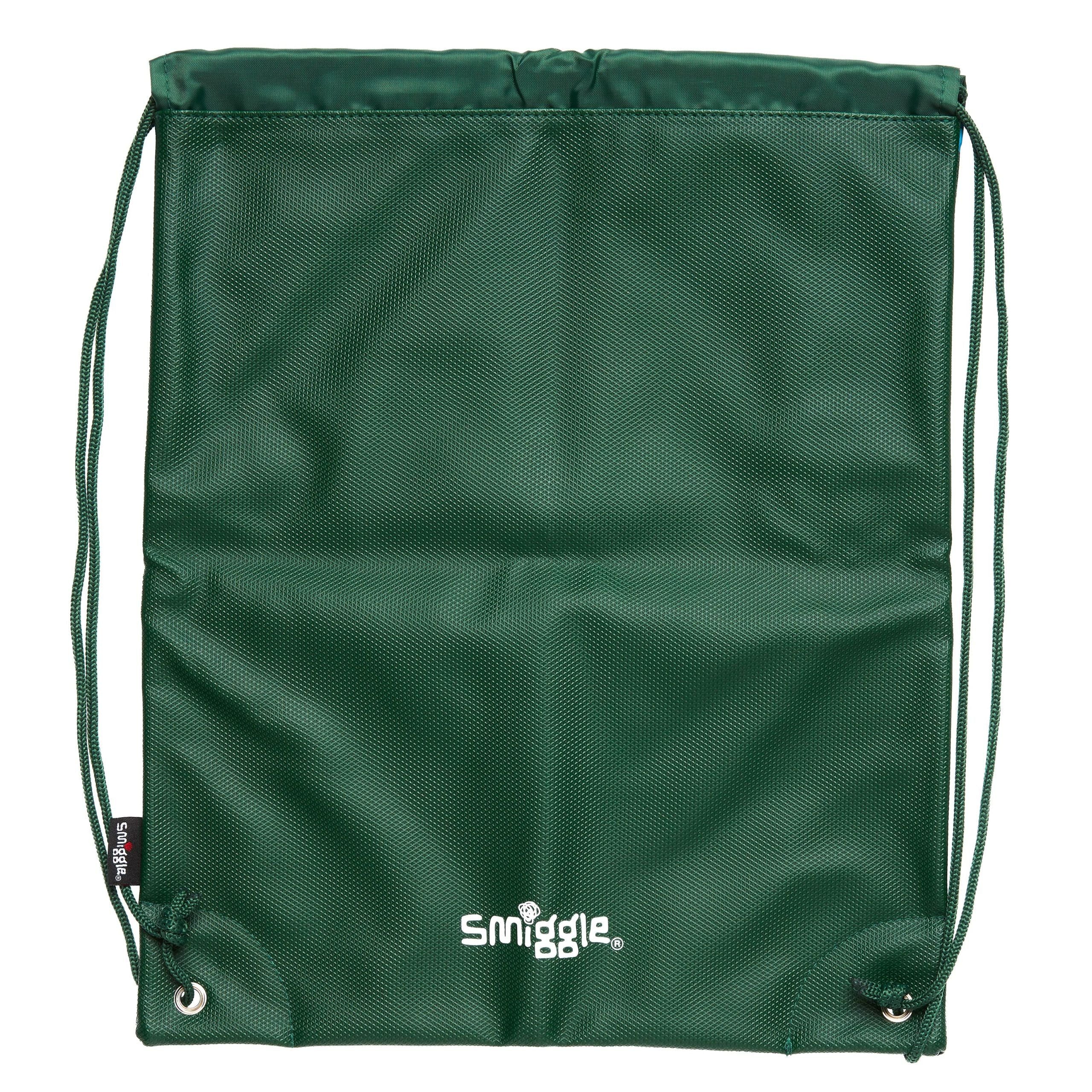 Smiggle - Mochila con cordón verde Hide