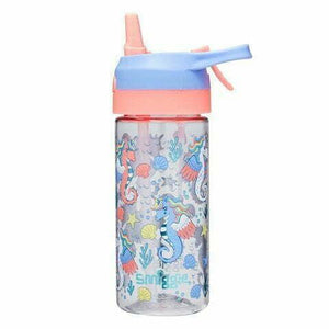 Smiggle - Botella de agua con pajita Hola Junier Spritz, 440 ml