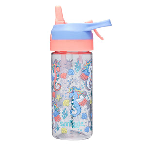 Smiggle - Botella de agua con pajita Hola Junier Spritz, 440 ml