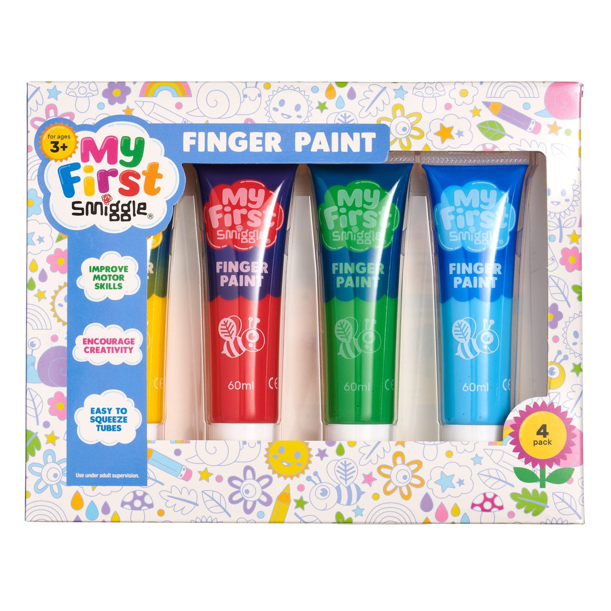 Smiggle - Mis Primeras Pinturas de Dedos de Smiggle