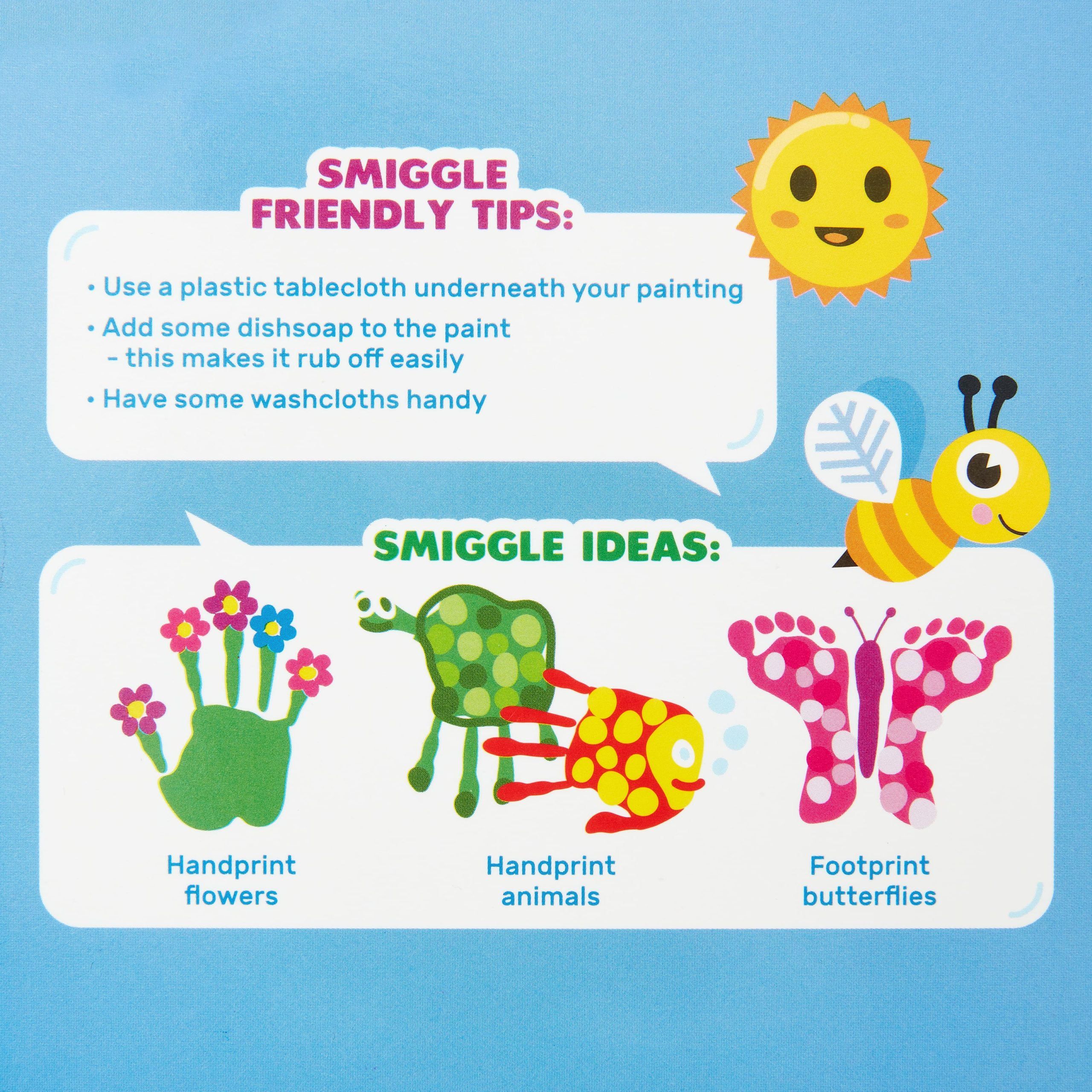 Smiggle - Mis Primeras Pinturas de Dedos de Smiggle