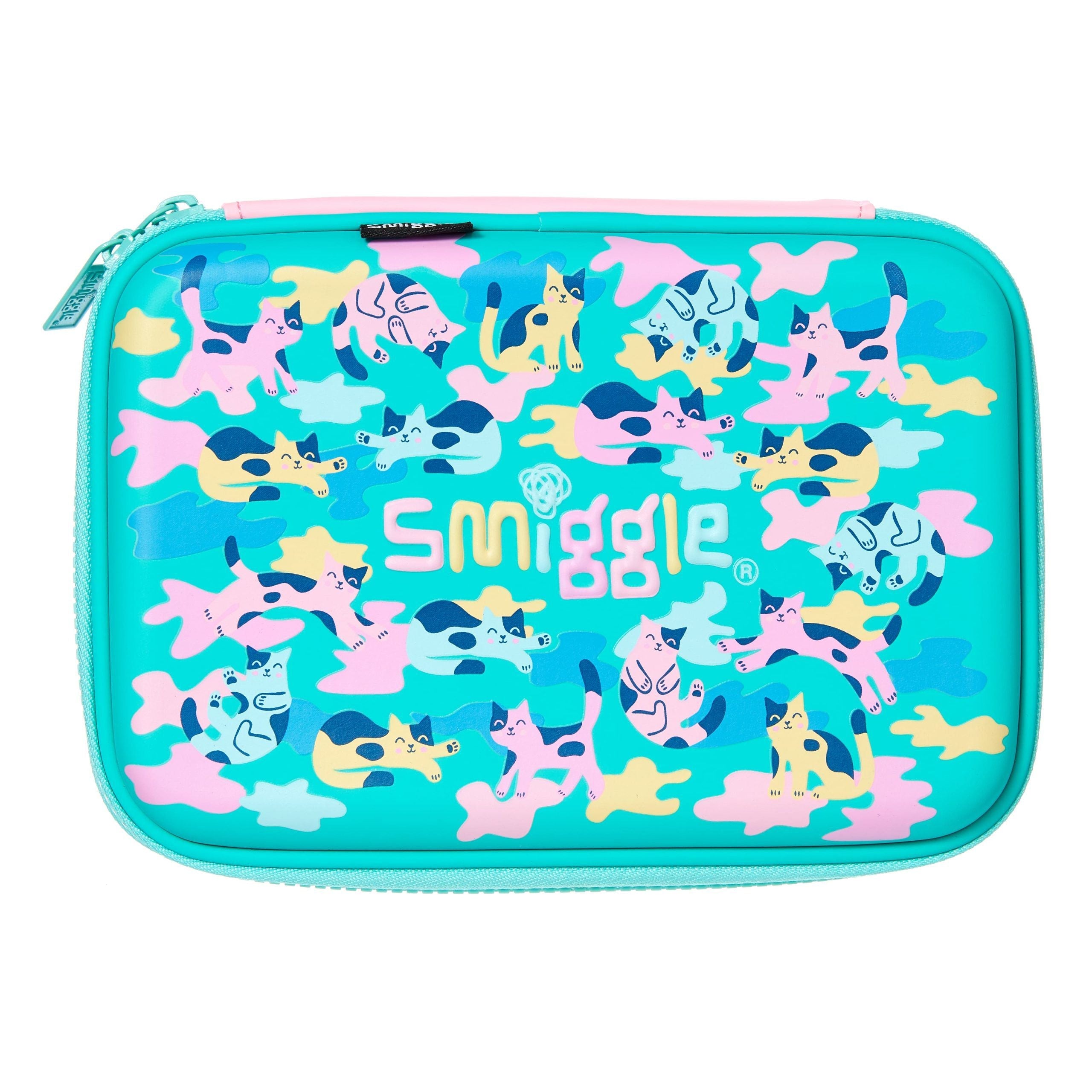 Smiggle - Estuche rígido Illusion con nombre