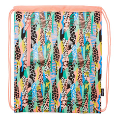 Smiggle - Bolso con cordón de ilusión coral rosado