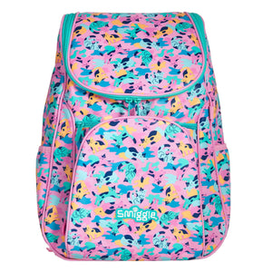 Smiggle - Mochila rosa con ilusión