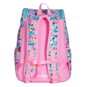 Smiggle - Mochila rosa con ilusión