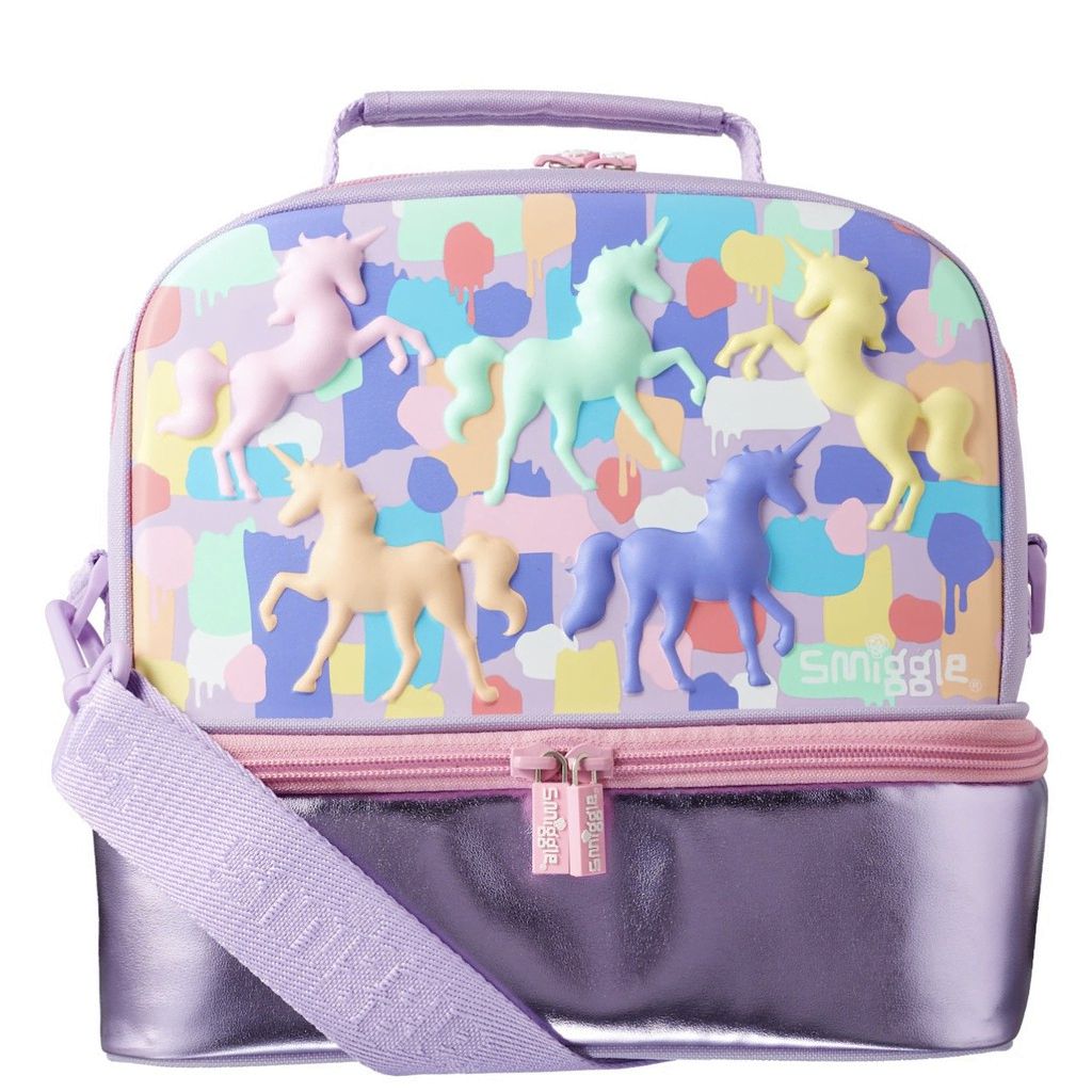 Smiggle - Bolsa de Almuerzo Ilusión Unicornio