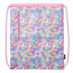 Smiggle - Bolsa de cuerdas Illusion Unicorn