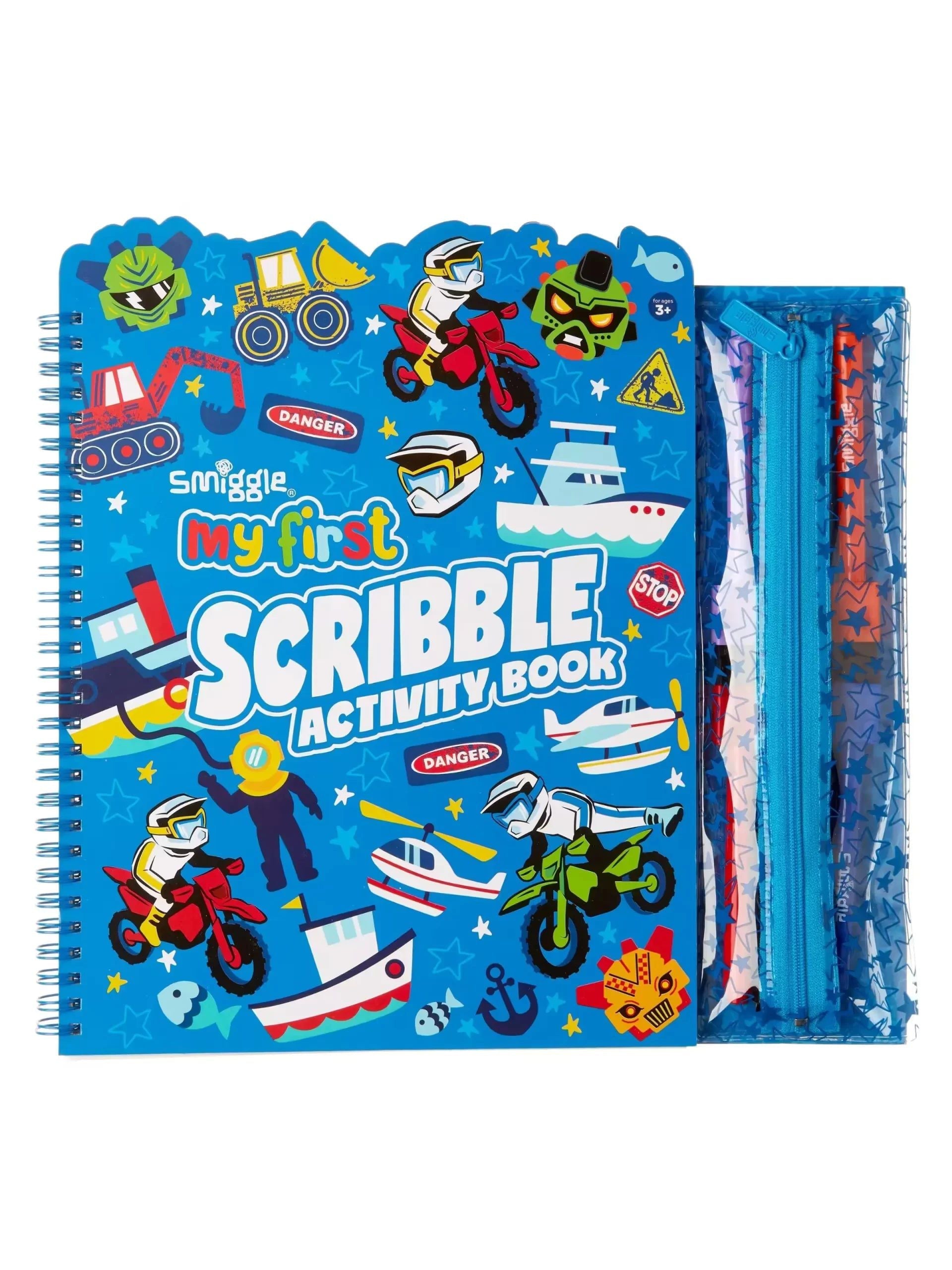 Smiggle - Mi Primer Libro de Actividades para Garabatear en Inglés