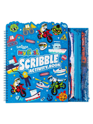 Smiggle - Mi Primer Libro de Actividades para Garabatear en Inglés