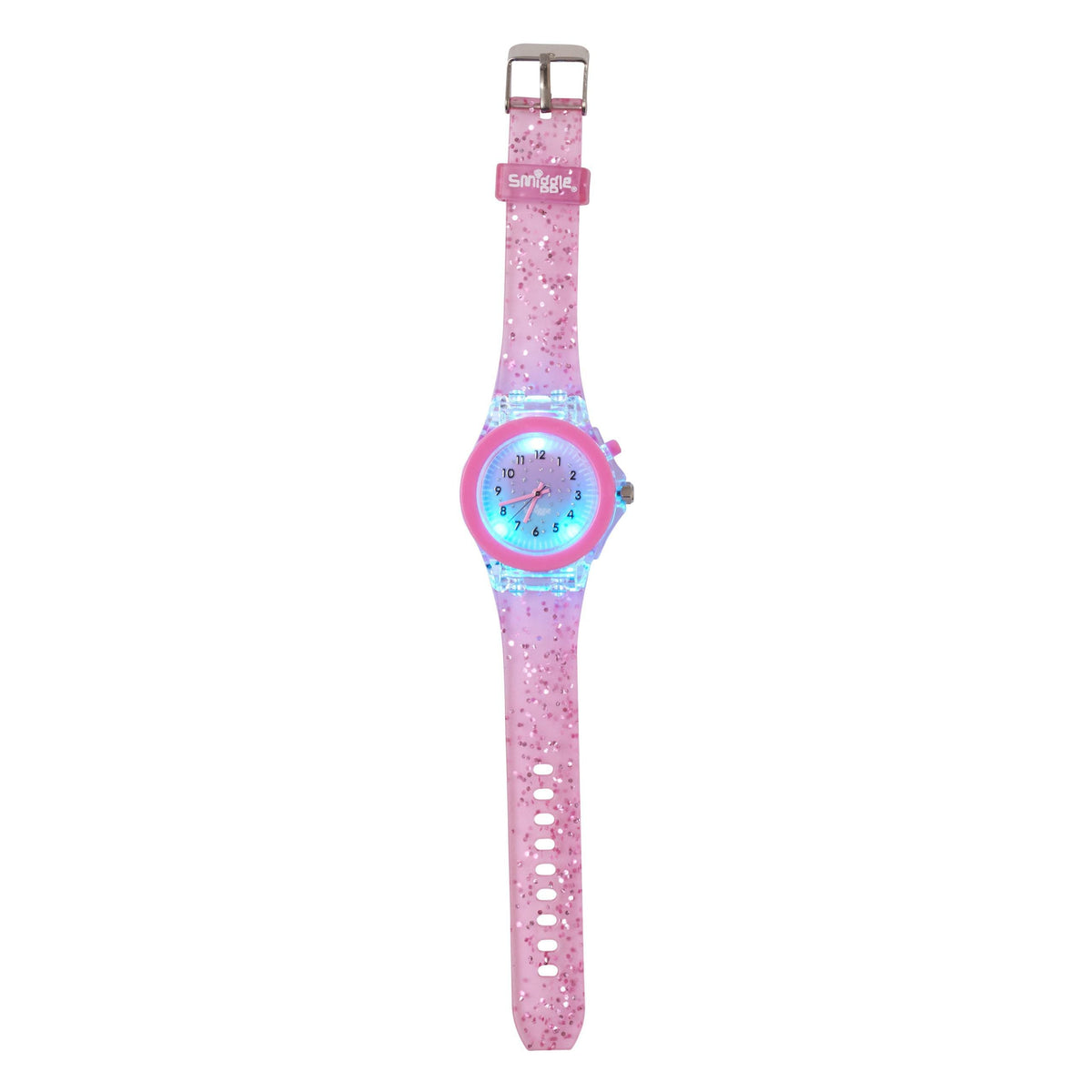 Smiggle - Reloj de pulsera iluminado para niños