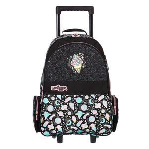 Smiggle - Mochila trolley con ruedas luminosas Beyond